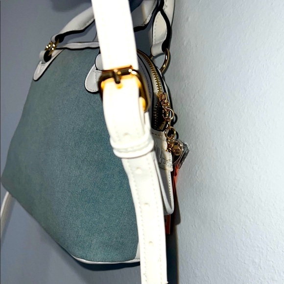 🩵 Juicy Couture Blue and White Women's Bag - Picture 9 of 11